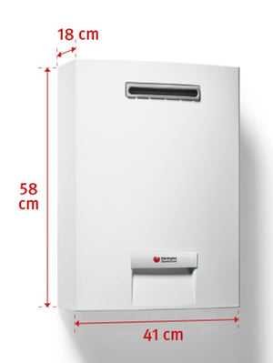 Scaldabagno a Gas Hermann Saunier Duval per esterno Opalia External F 12 litri low NOx GPL - NOVITA'