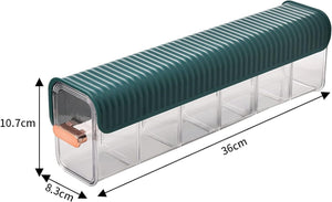 Organizer Contenitore Multiuso in plastica con coperchio a Parete JK-21295