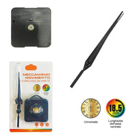 Orologio con Movimento al Quarzo Silenzioso con Lancette Stile Antiche Lunghezza Mano piu Lunga 13 Asse Centrale 18.5mm