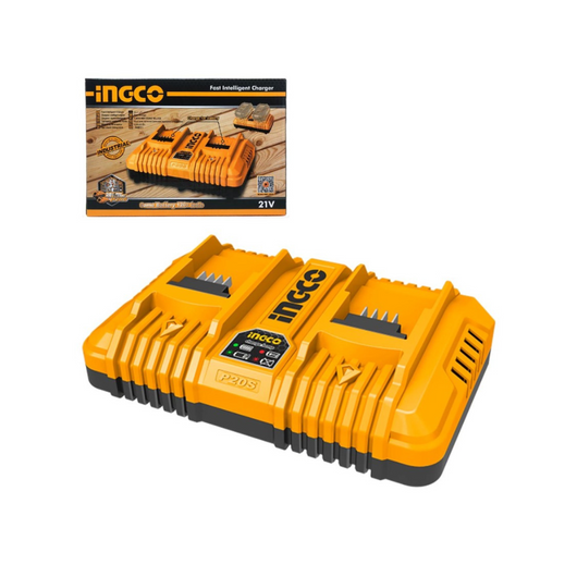 Caricabatterie portatile 4ah doppio ingresso ricarica rapida elettroutensili