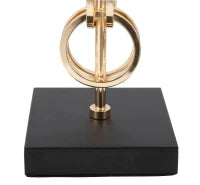 Lampada Da Tavolo Glam Rings Cm Ø 25X54,5
