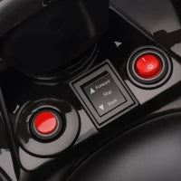 Quad Elettrico per Bambini ATV con Batteria Ricaricabile 6V, Fari LED e Musica, Età 3-8 Anni, Blu