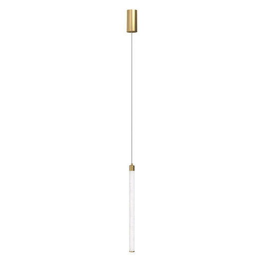 Lampadario A Sospensione Moderno Ray Alluminio Oro Luce Led Integrato 20W