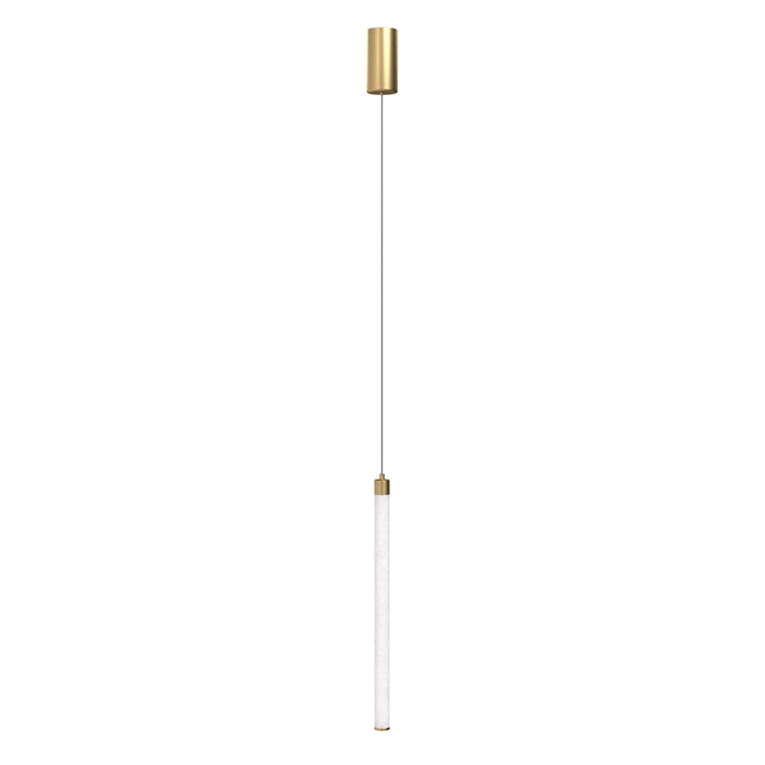Lampadario A Sospensione Moderno Ray Alluminio Oro Luce Led Integrato 20W