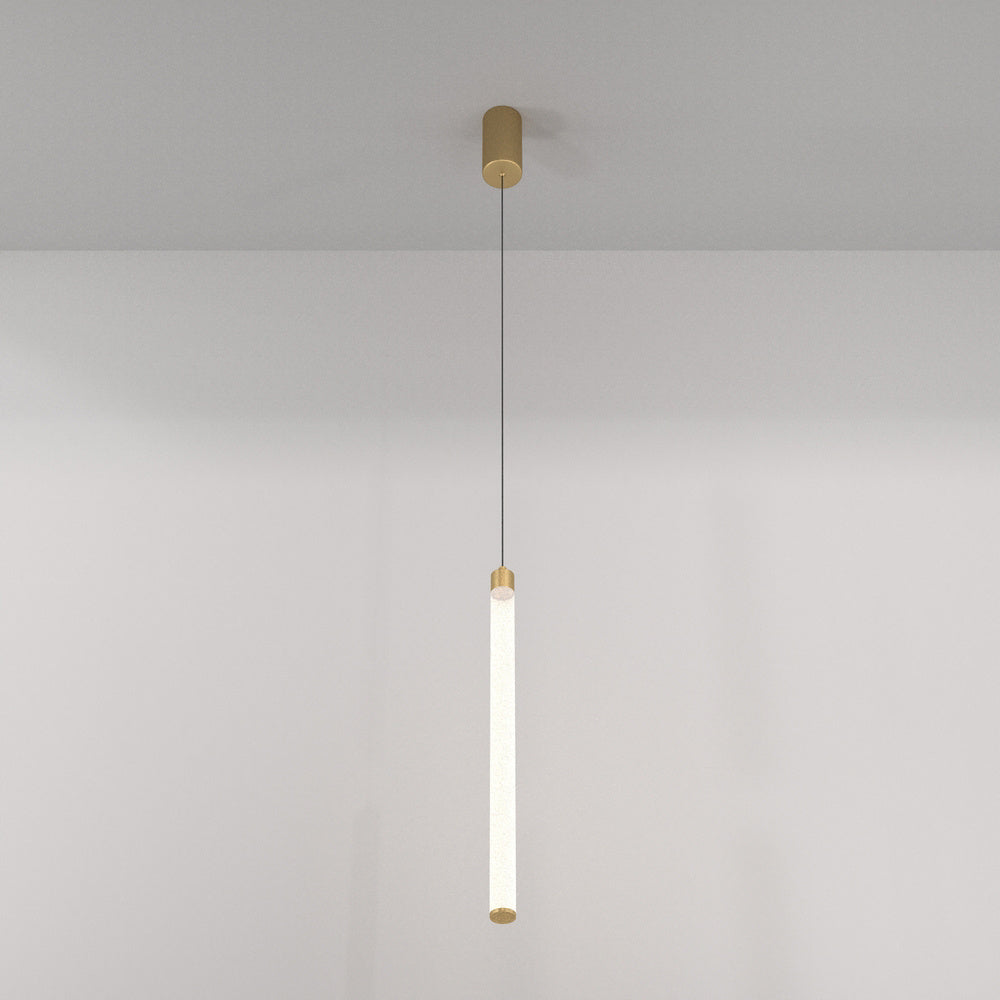 Lampadario A Sospensione Moderno Ray Alluminio Oro Luce Led Integrato 20W