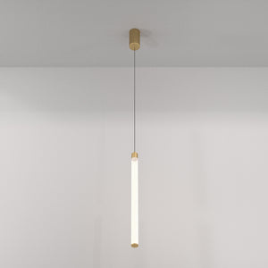 Lampadario A Sospensione Moderno Ray Alluminio Oro Luce Led Integrato 20W