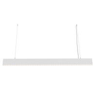 Lampadario A Sospensione Moderno Points Alluminio Bianco Luce Led Integrato 40W