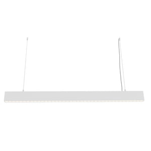 Lampadario A Sospensione Moderno Points Alluminio Bianco Luce Led Integrato 40W