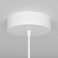 Lampadario A Sospensione Moderno Arrow Metallo Bianco 1 Luce Gu10 40W