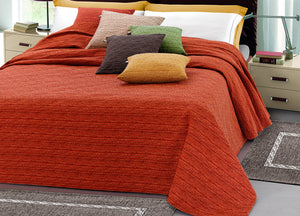 Copritutto Disegno Melange - 260x260 - Bordeaux