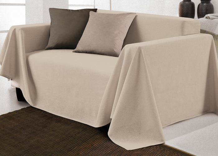 Copritutto Disegno Kiara In Tinta Unita - 220x260 - Blu