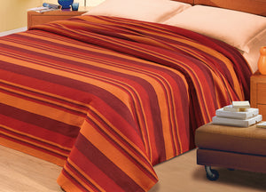 Copritutto Disegno Kiara Fantasia Rigata A Righe - 260x260 - Giallo