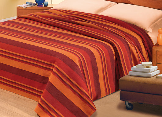 Copritutto Disegno Kiara Fantasia Rigata A Righe - 260x260 - Giallo