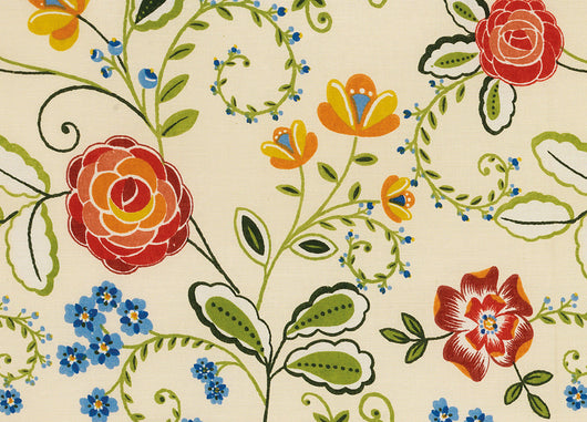 Set Cuscini Coprisedia Imbottiti Sfoderabili Modello Garden Made In Italy - Aletta 6Pz - Panna