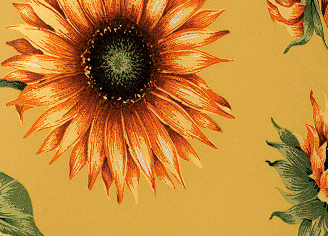 Set Cuscini Coprisedia Imbottiti Sfoderabili Modello Gransole Made In Italy - Fascia Quadrata 4Pz - Giallo