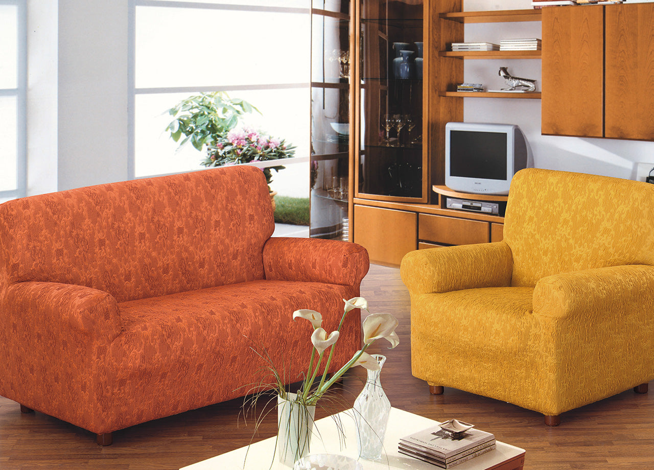 Copridivano Disegno Fashion - 2 Posti - Rosa