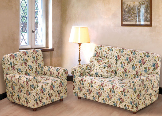 Copridivano Disegno Elastik - 3 Posti - Dis. H