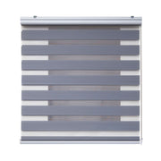 Tenda a Rullo giorno / notte Premium Con Finiture premium Argento 140x250 cm