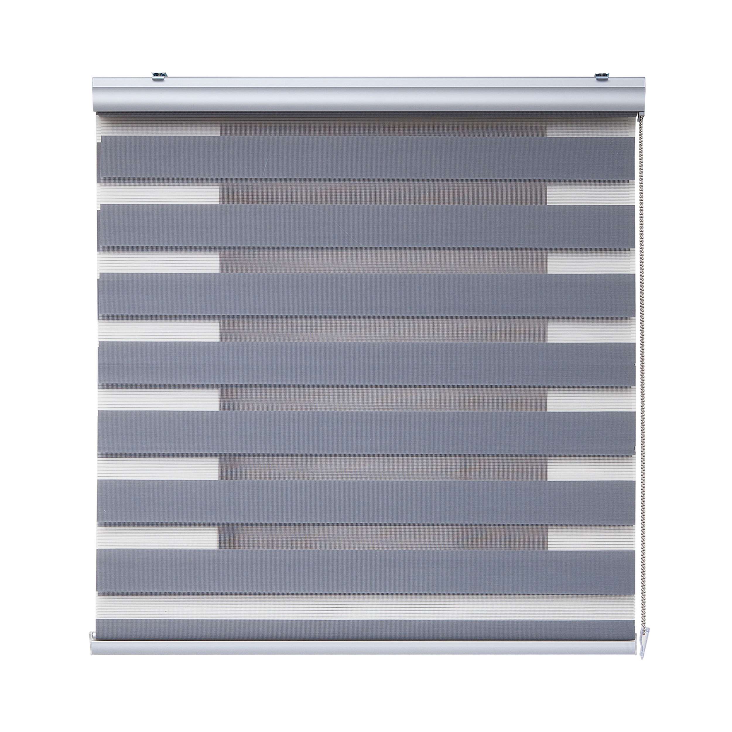 Tenda a Rullo giorno / notte Premium Con Finiture premium Argento 140x250 cm