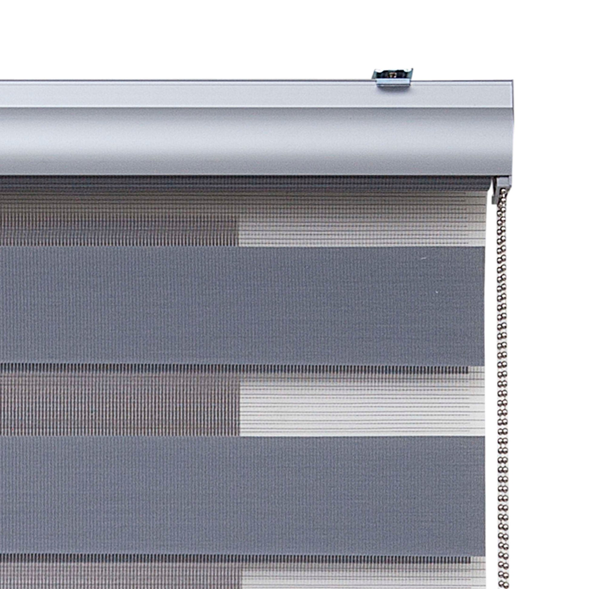Tenda a Rullo giorno / notte Premium Con Finiture premium Argento 160x250 cm