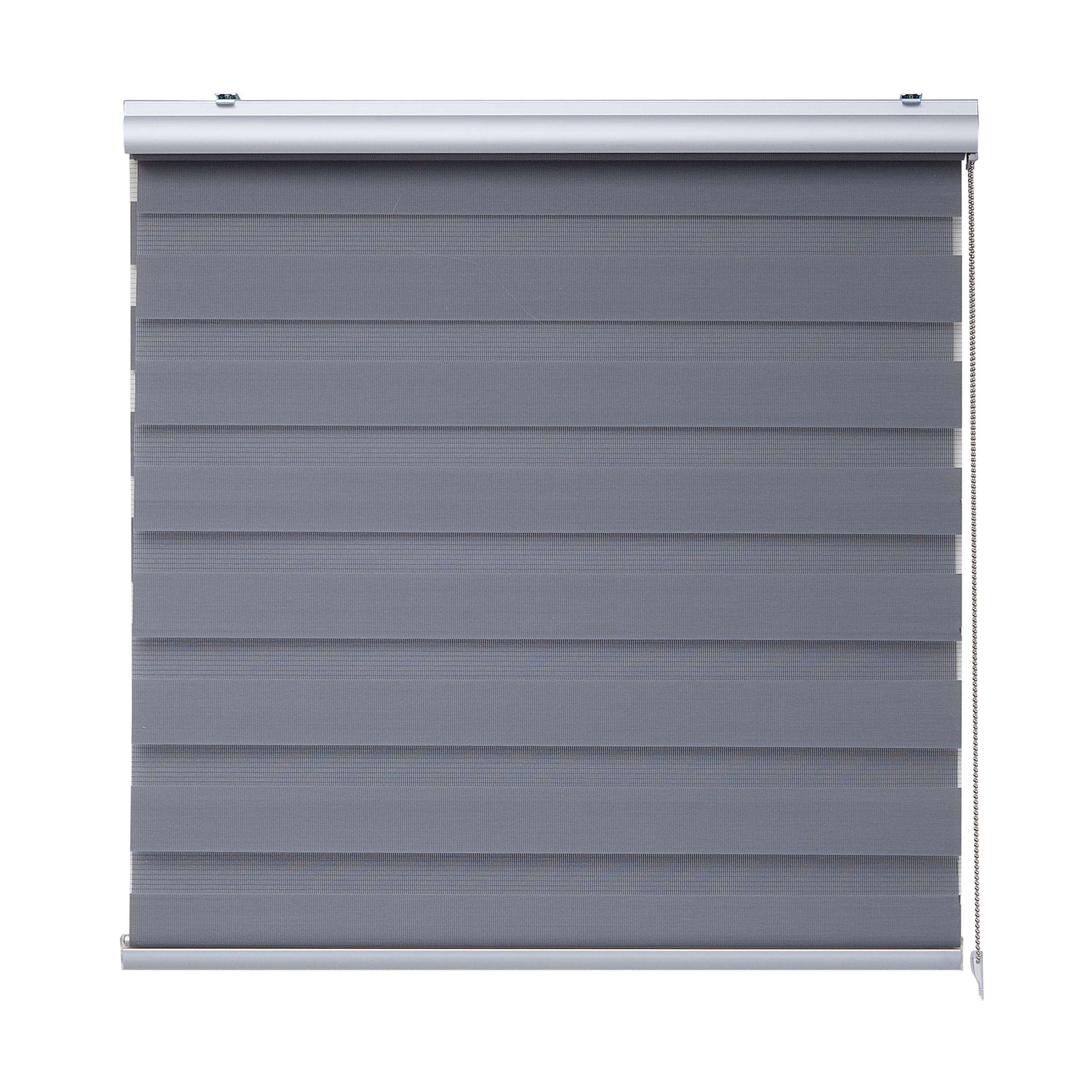 Tenda a Rullo giorno / notte Premium Con Finiture premium Argento 140x250 cm