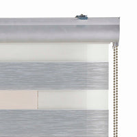 Tenda a Rullo giorno / notte Premium Con Finiture premium Grigio 160x250 cm