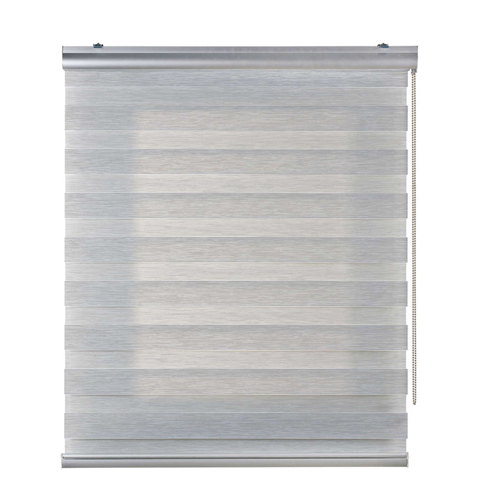 Tenda a Rullo giorno / notte Premium Con Finiture premium Grigio 120x250 cm