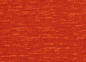 Set Cuscini Coprisedia Imbottiti Modello Charme Tinta Unita Made In Italy - Aletta 6Pz - Arancio