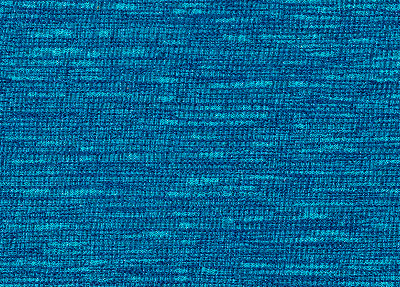 Set Cuscini Coprisedia Imbottiti Modello Charme Tinta Unita Made In Italy - Fascia Quadrata 4Pz - Blu