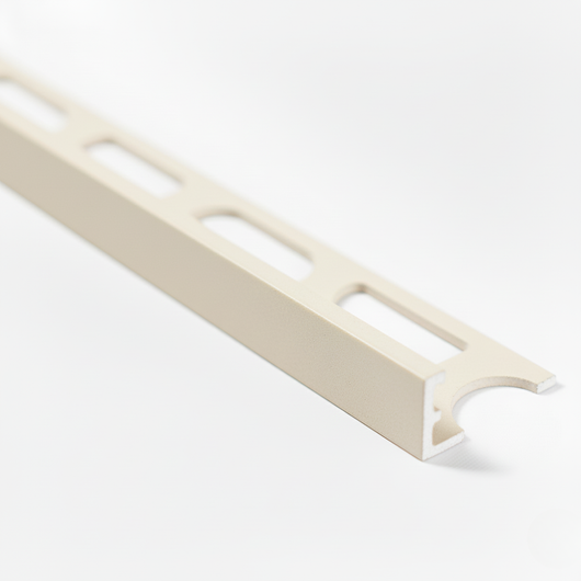 Profilo in alluminio verniciato a l per finitura parete proangle *** colore- jasmine - 130, confezione 1