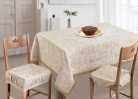 Copritavolo Salotto/Cucina Jacquard Modello Mexico Made In Italy - 140x240 - Rosa Antico