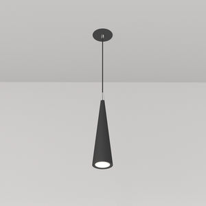 Lampadario A Sospensione Moderno Nevill Metallo Nero 1 Luce Gu10 40W