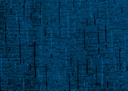 Set Cuscini Coprisedia Imbottiti Sfoderabili Modello Rain Made In Italy - Fascia Quadrata 4Pz - Blu