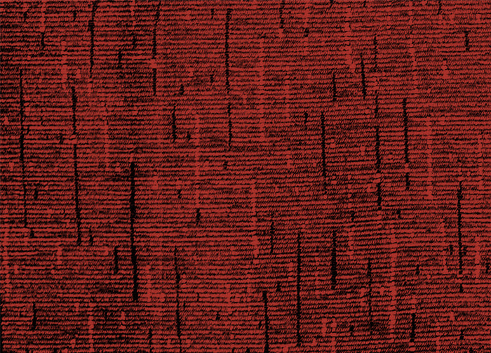 Set Cuscini Coprisedia Imbottiti Sfoderabili Modello Rain Made In Italy - Aletta 6Pz - Bordeaux