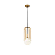 Sospensione Contemporanea Telford Media In Metallo Oro 1 Luce