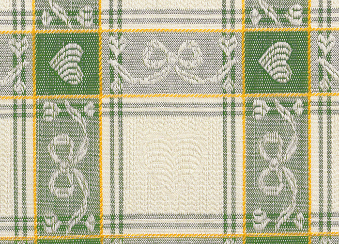 Set Cuscini Coprisedia Imbottiti Sfoderabili Modello Dama Made In Italy - Morbidone 4Pz - Verde