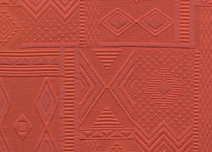 Set Cuscini Coprisedia Imbottiti Sfoderabili Modello Mexico Made In Italy - Aletta 6Pz - Arancio