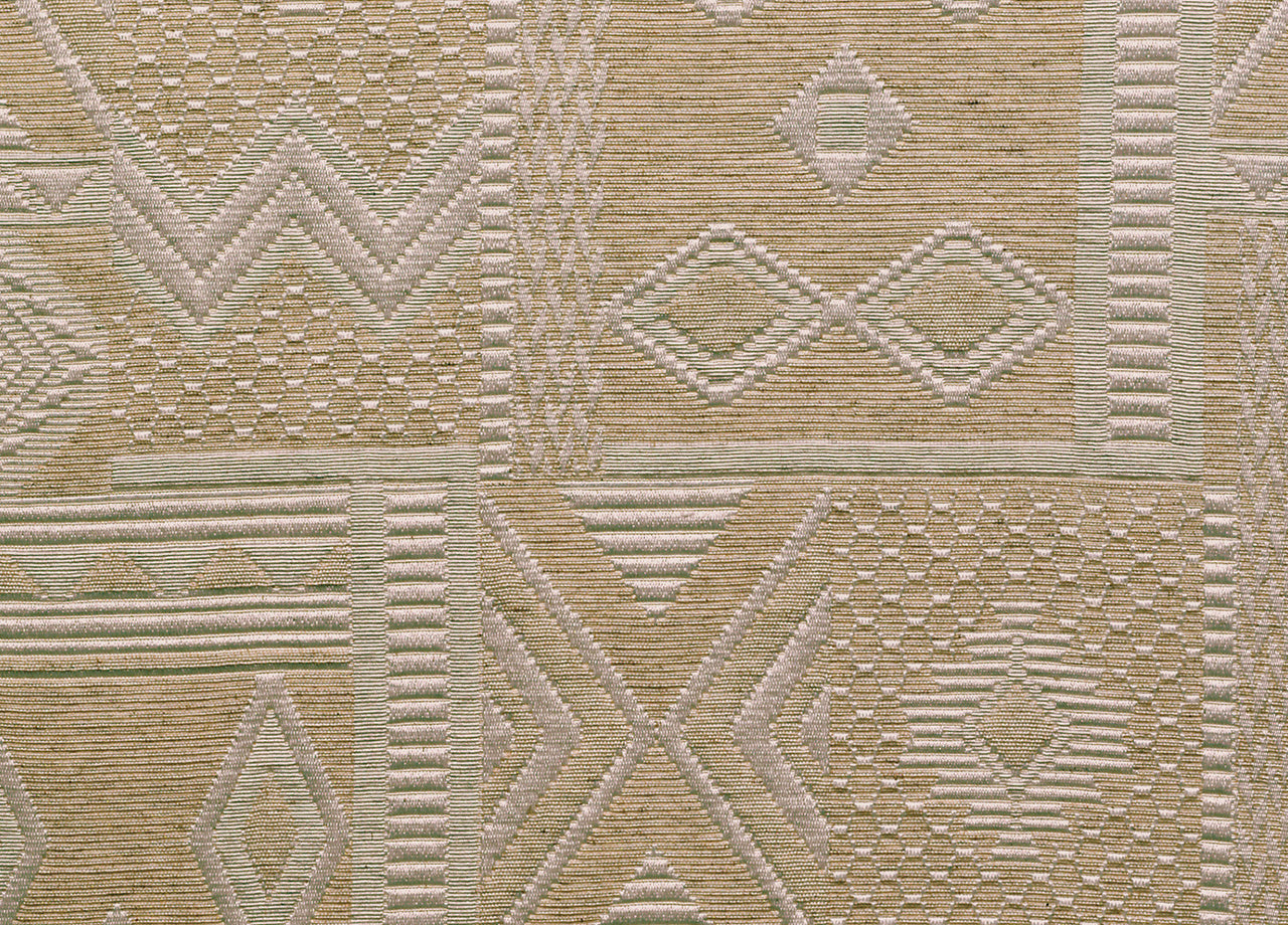 Set Cuscini Coprisedia Imbottiti Sfoderabili Modello Mexico Made In Italy - Fascia Quadrata 4Pz - Beige