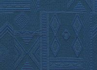 Set Cuscini Coprisedia Imbottiti Sfoderabili Modello Mexico Made In Italy - Aletta 6Pz - Blu