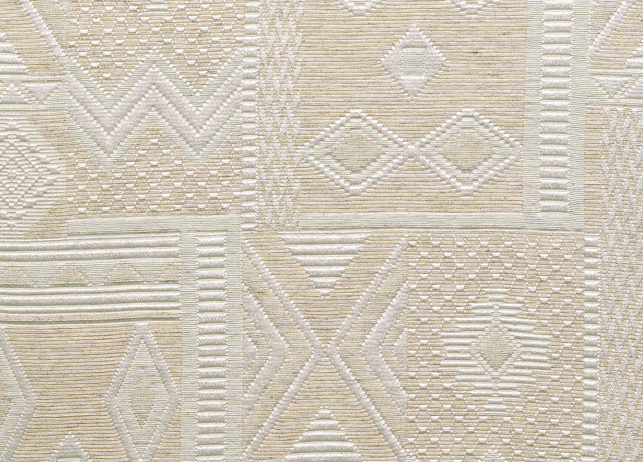 Set Cuscini Coprisedia Imbottiti Sfoderabili Modello Mexico Made In Italy - Fascia Quadrata 4Pz - Naturale