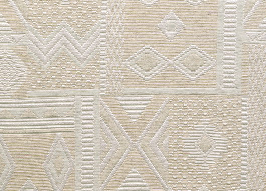 Set Cuscini Coprisedia Imbottiti Sfoderabili Modello Mexico Made In Italy - Fascia Quadrata 4Pz - Naturale