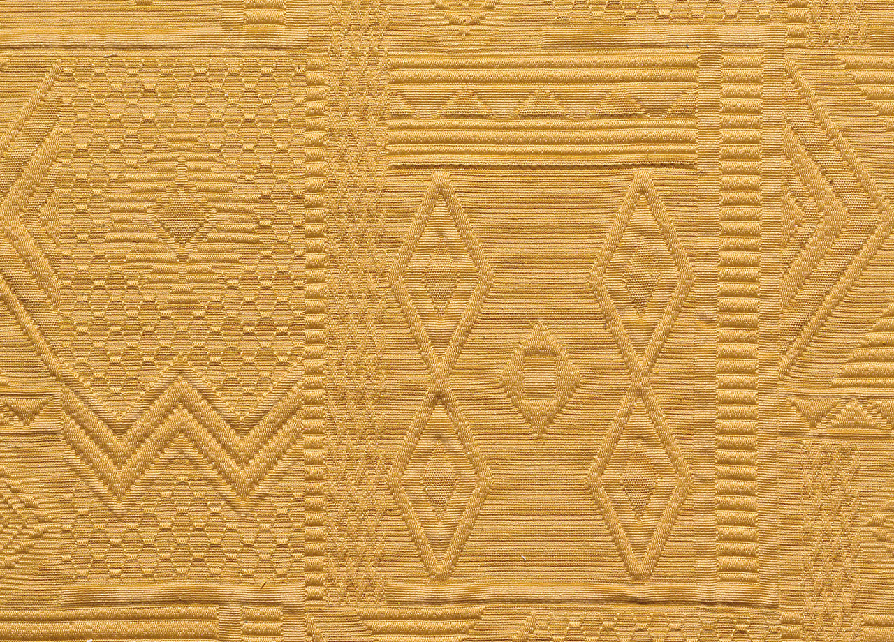 Set Cuscini Coprisedia Imbottiti Sfoderabili Modello Mexico Made In Italy - Fascia Quadrata 4Pz - Oro