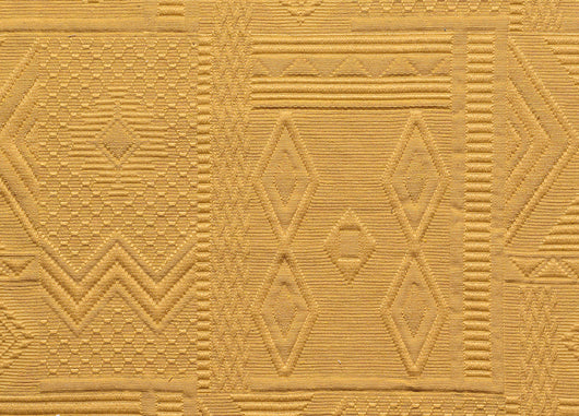 Set Cuscini Coprisedia Imbottiti Sfoderabili Modello Mexico Made In Italy - Aletta 6Pz - Oro