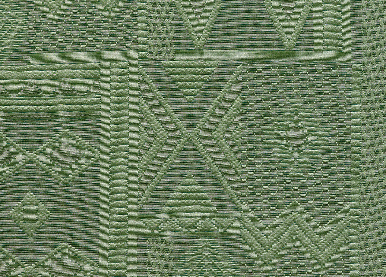 Set Cuscini Coprisedia Imbottiti Sfoderabili Modello Mexico Made In Italy - Fascia Quadrata 4Pz - Salvia