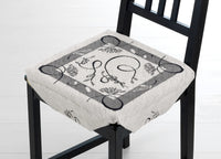 Set Cuscini Coprisedia Imbottiti Sfoderabili Modello Gold Made In Italy - Aletta 6Pz - Bordeaux