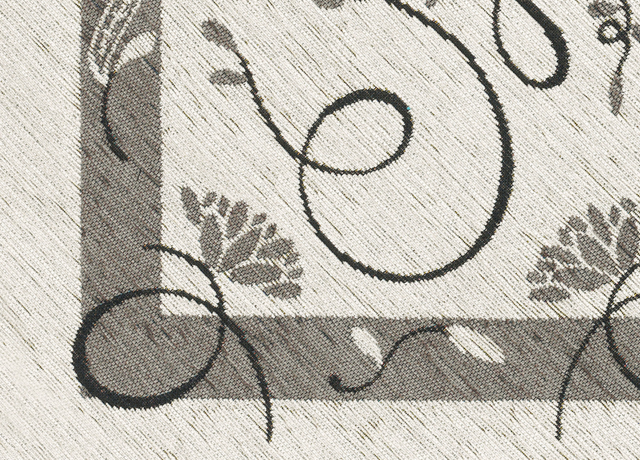 Set Cuscini Coprisedia Imbottiti Sfoderabili Modello Gold Made In Italy - Fascia Quadrata 2Pz - Grigio