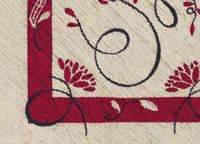 Set Cuscini Coprisedia Imbottiti Sfoderabili Modello Gold Made In Italy - Aletta 6Pz - Bordeaux