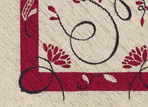 Set Cuscini Coprisedia Imbottiti Sfoderabili Modello Gold Made In Italy - Aletta 6Pz - Bordeaux