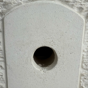 Fontana giardino calcestruzzo senza rubinetto 40x40xh.90 cm serie grecale