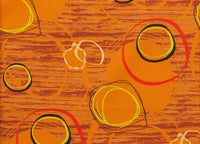 Set Cuscini Coprisedia Imbottiti Sfoderabili Modello Canyon Made In Italy - Aletta 6Pz - Arancio